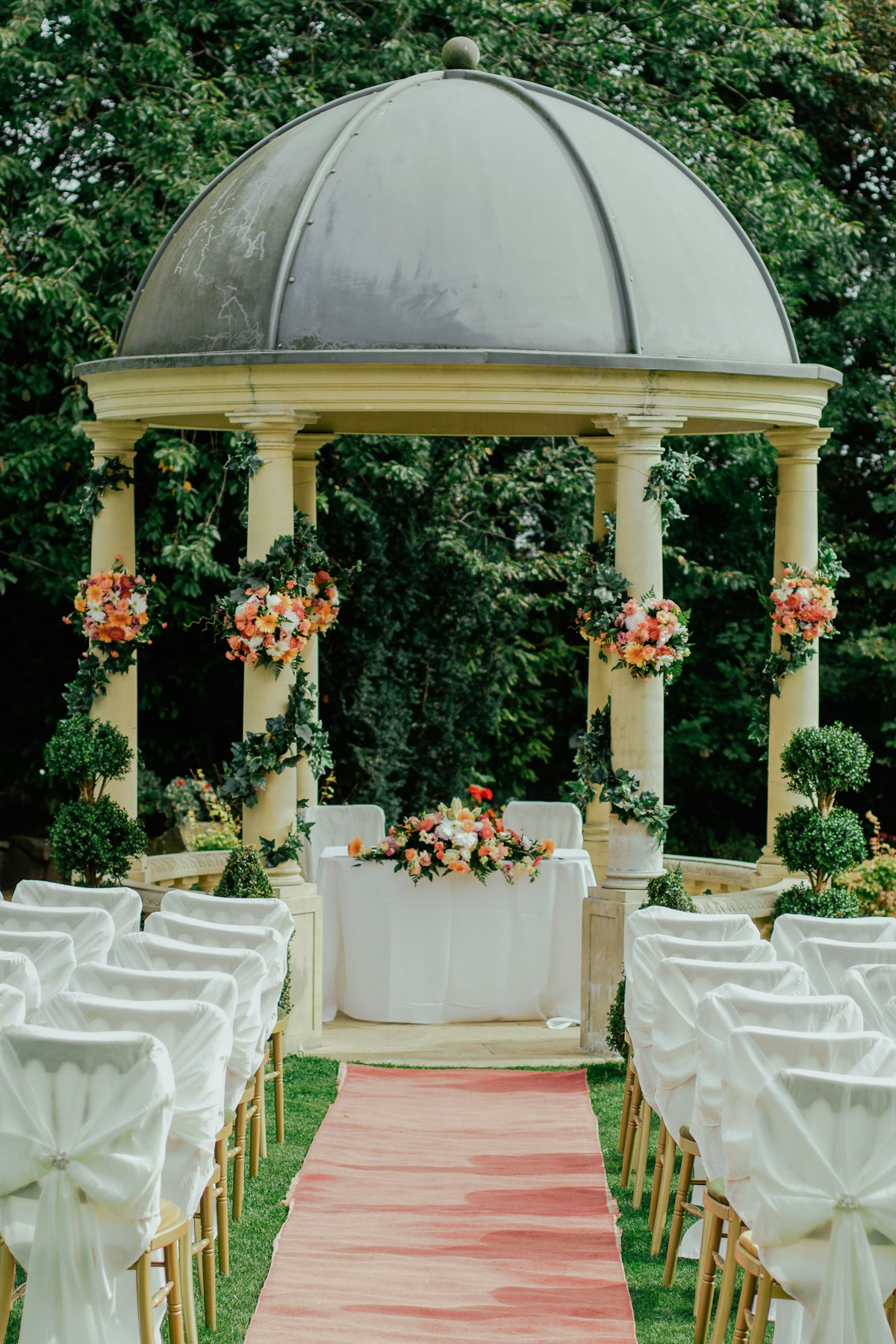 Wedding hall celebration